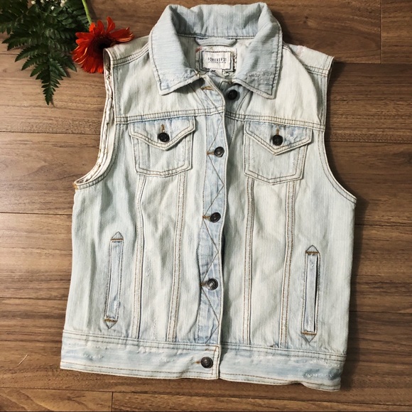 Forever 21 denim vest size S - Picture 1 of 4